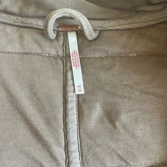 Free People Dolman Quilted Knot Jacket in Champagne Diamonds XS - Picture 6 of 7